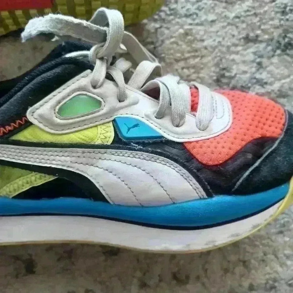 Puma Kids Multicolor Street Rider Bizerk 4 - Picture 8 of 16